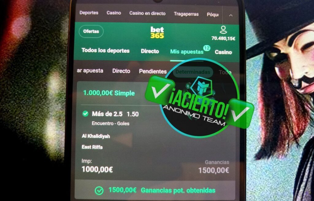 Apuesta Ganada Anonimo Team